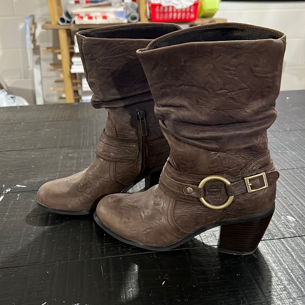Women’s Harley Davidson high heel boots
